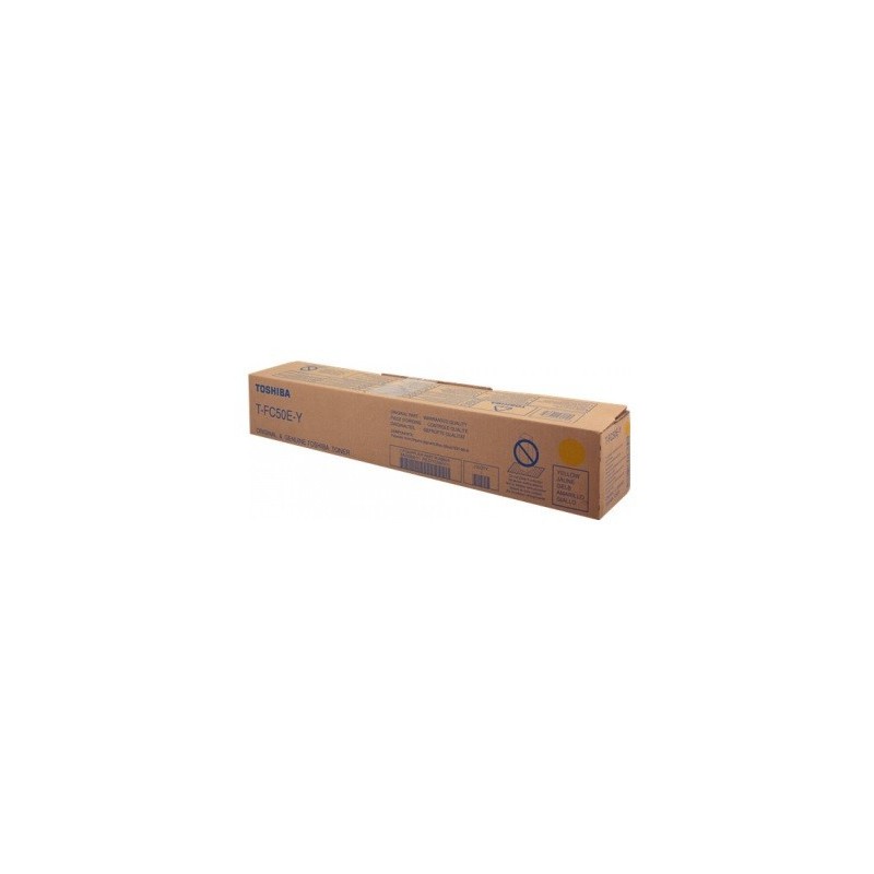 Toner yellow Toshiba pour e-studio 2555CSE/ 3055CSE/ 3555CSE ...(T-FC50EY), Toner Express : achat en ligne de Toner yellow Toshi