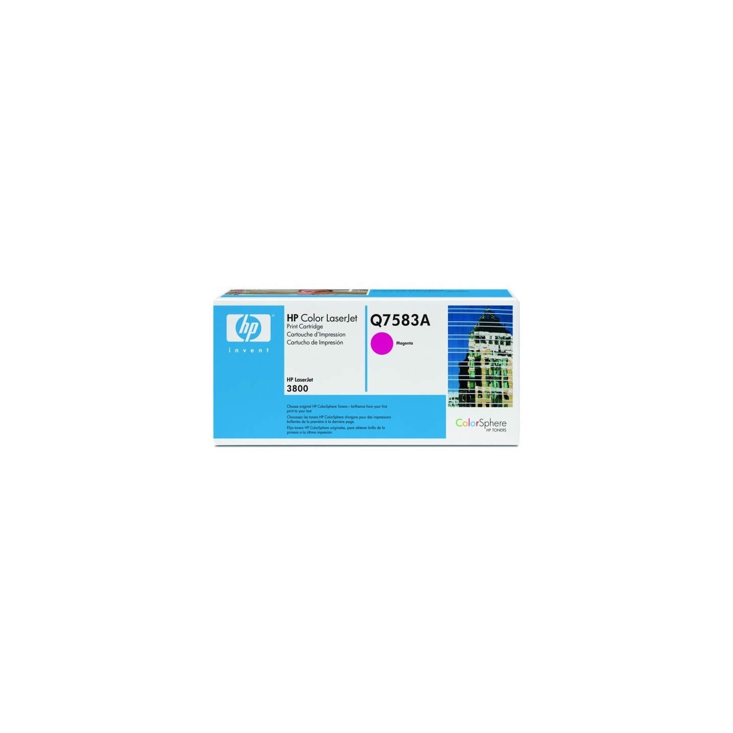 Toner Magenta Haute Capa pour imprimante HP 3800 / CP3505 (503A), Toner Express : achat en ligne de Toner Magenta Haute Capa pou