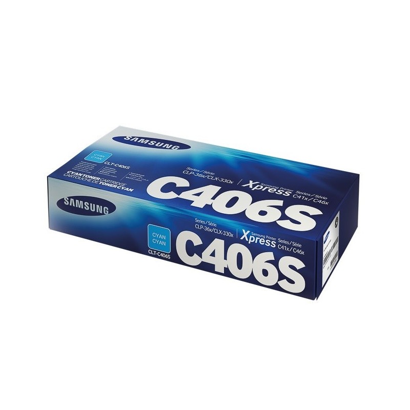 Toner cyan Samsung pour CLP360 / CLP365 / CLX3300 ..., Toner Express : achat en ligne de Toner cyan Samsung pour CLP360 / CLP365