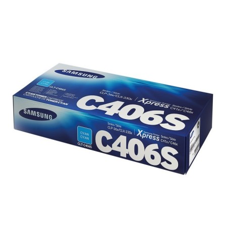 Toner cyan Samsung pour CLP360 / CLP365 / CLX3300 ..., Toner Express : achat en ligne de Toner cyan Samsung pour CLP360 / CLP365