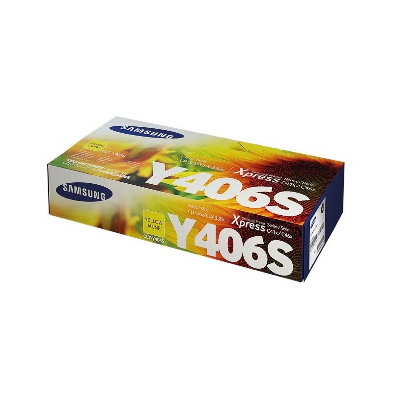 Toner jaune Samsung pour CLP360 / CLP365 / CLX3300 ..., Toner Express : achat en ligne de Toner jaune Samsung pour CLP360 / CLP3