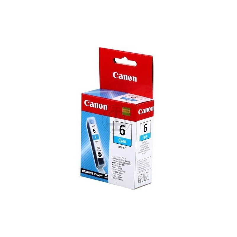 Cartouche d'encre Canon BCI6C Cyan (4706A002), Toner Express : achat en ligne de Cartouche d'encre Canon BCI6C Cyan (4706A002) p