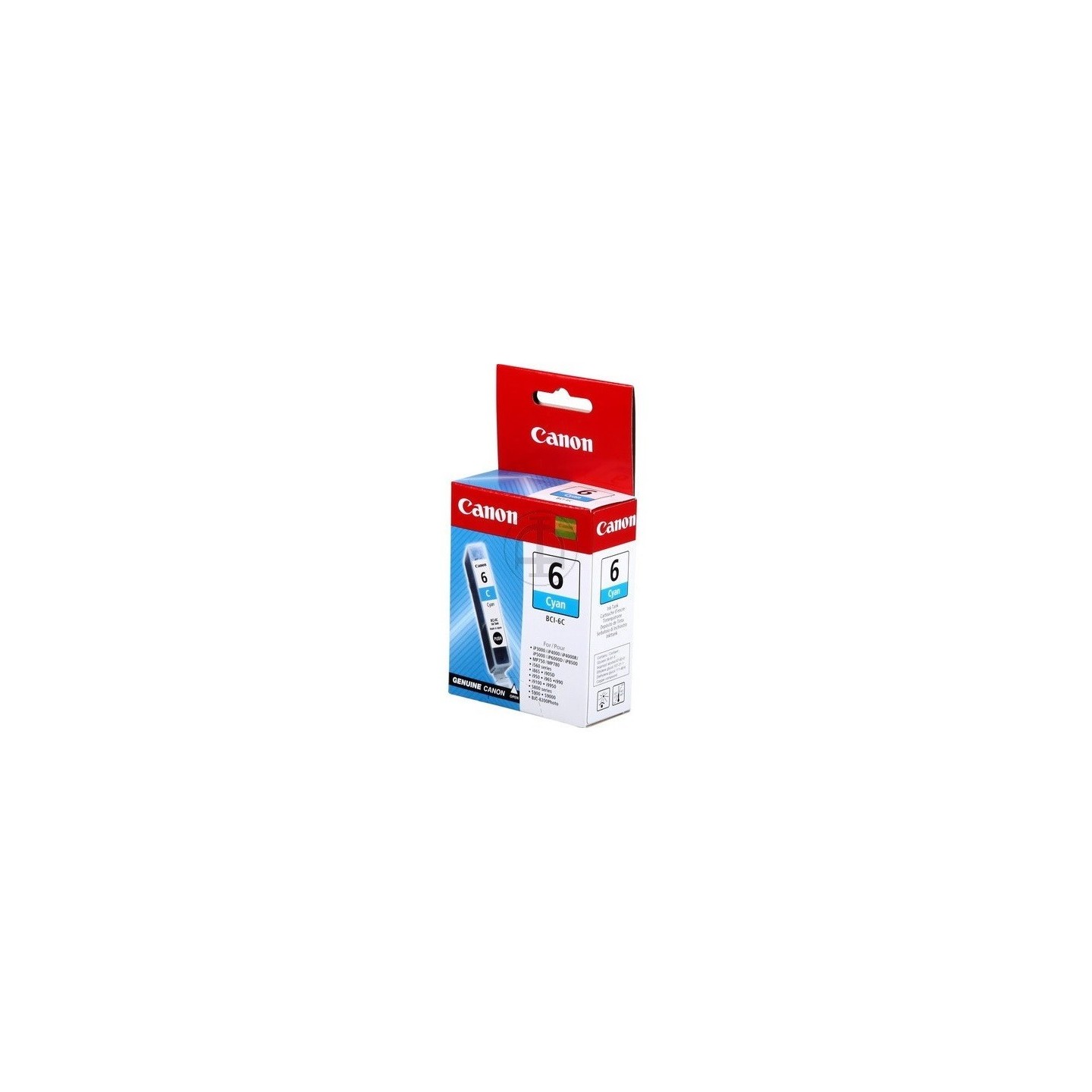 Cartouche d'encre Canon BCI6C Cyan (4706A002), Toner Express : achat en ligne de Cartouche d'encre Canon BCI6C Cyan (4706A002) p