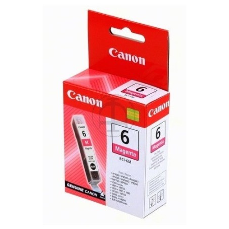 Cartouche d'encre Canon BCI6M Magenta (4707A002), Toner Express : achat en ligne de Cartouche d'encre Canon BCI6M Magenta (4707A