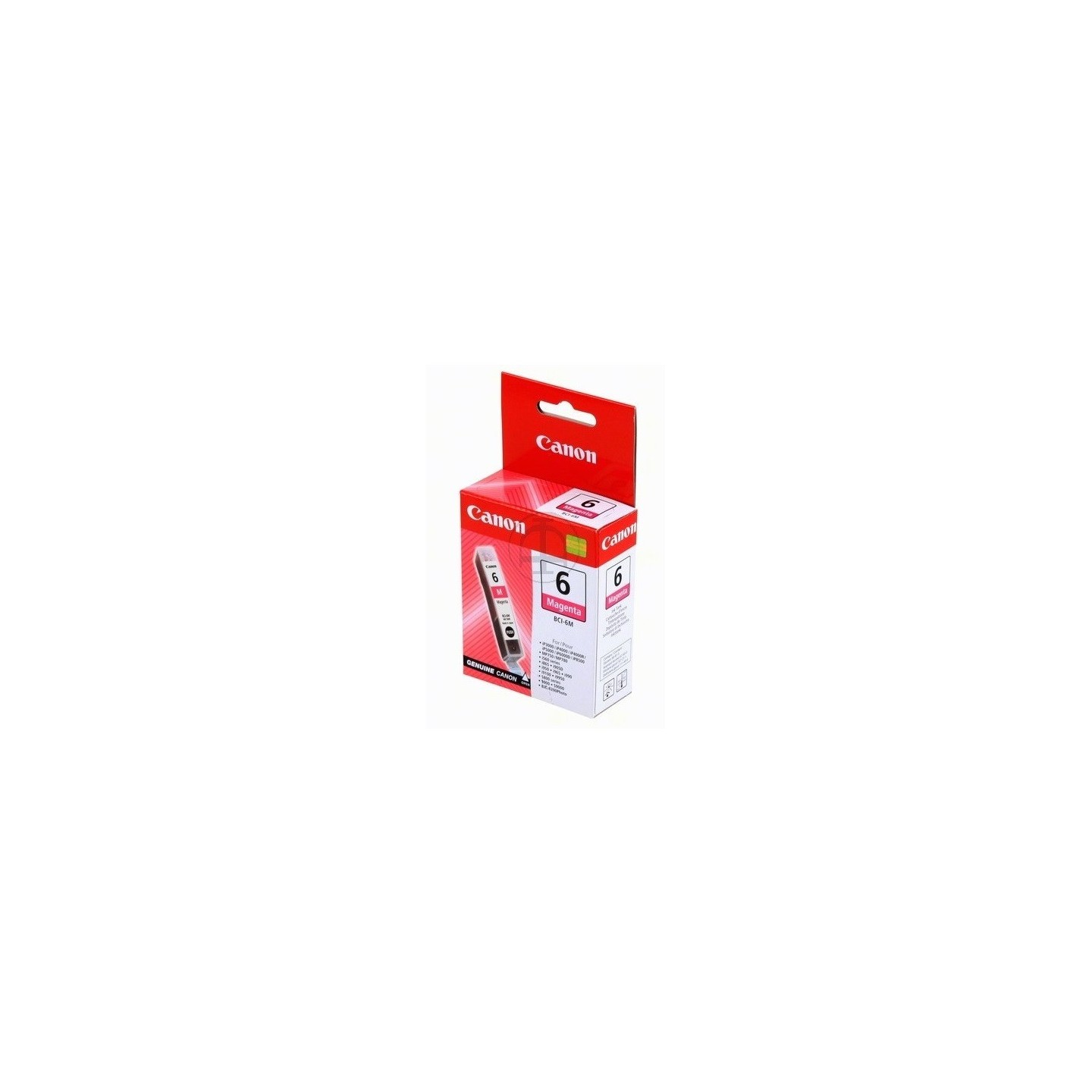 Cartouche d'encre Canon BCI6M Magenta (4707A002), Toner Express : achat en ligne de Cartouche d'encre Canon BCI6M Magenta (4707A
