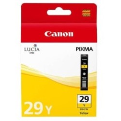 Cartouche jaune Canon PGI-29 pour Pro1, Toner Express : achat en ligne de Cartouche jaune Canon PGI-29 pour Pro1 pour imprimante