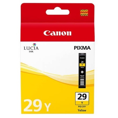 Cartouche jaune Canon PGI-29 pour Pro1, Toner Express : achat en ligne de Cartouche jaune Canon PGI-29 pour Pro1 pour imprimante