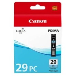 Cartouche photo cyan Canon PGI-29 pour Pro1, Toner Express : achat en ligne de Cartouche photo cyan Canon PGI-29 pour Pro1 pour 