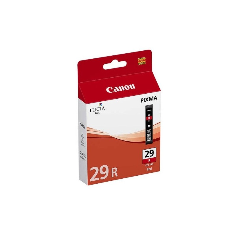 Cartouche rouge Canon PGI-29 pour Pro1, Toner Express : achat en ligne de Cartouche rouge Canon PGI-29 pour Pro1 pour imprimante