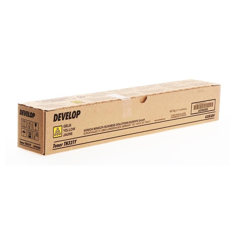 Toner jaune Develop pour Ineo +224/ 284/ 364 (TN321Y)