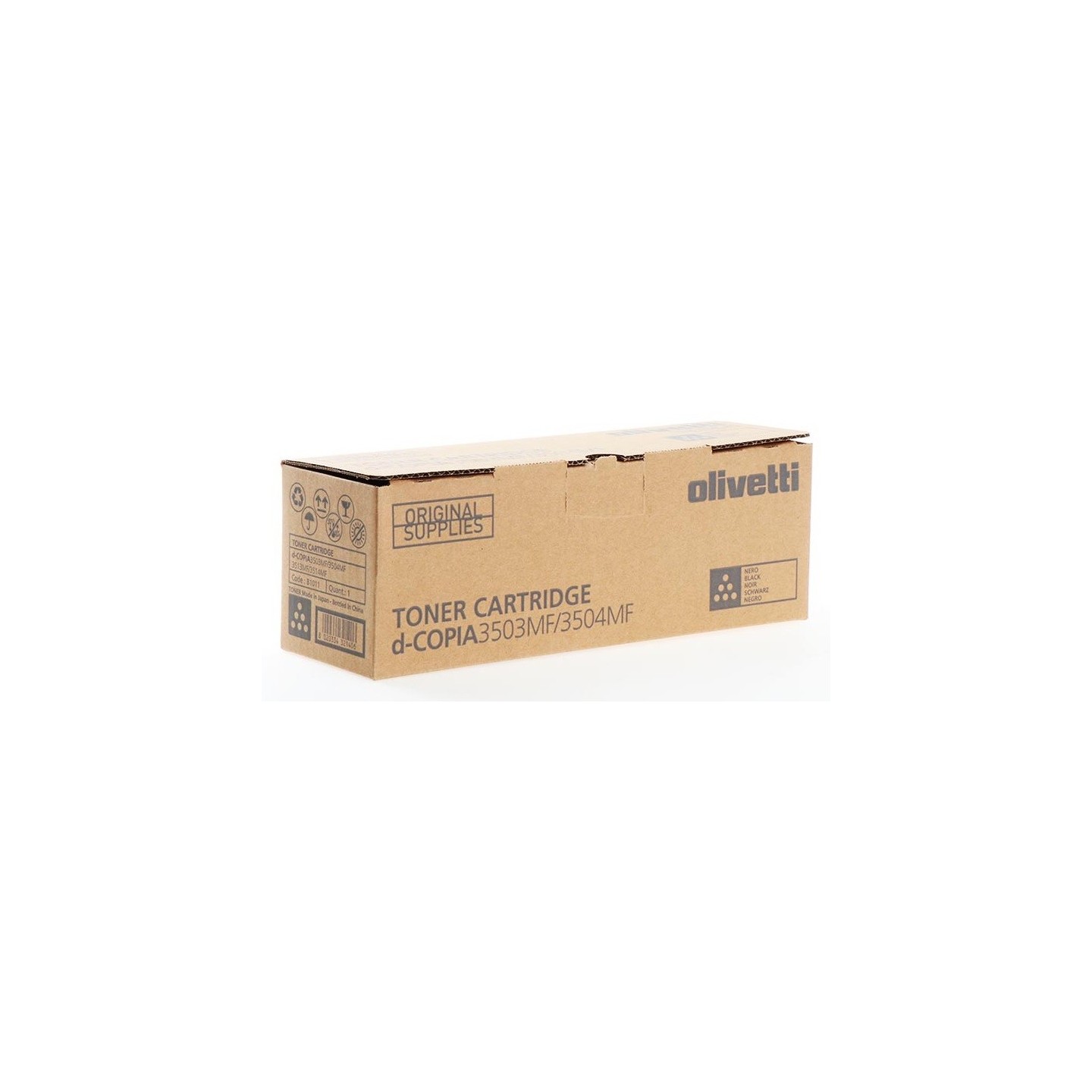Toner Noir Original Olivetti pour d-COPIA 3503 MF ...
