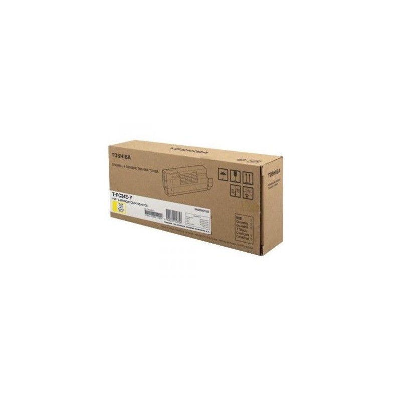 Toner jaune Toshiba pour e-studio 287cs / 347cs / 407cs (6A000001525)