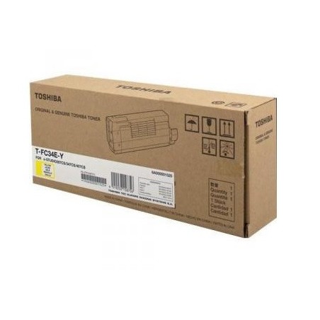 Toner jaune Toshiba pour e-studio 287cs / 347cs / 407cs (6A000001525)