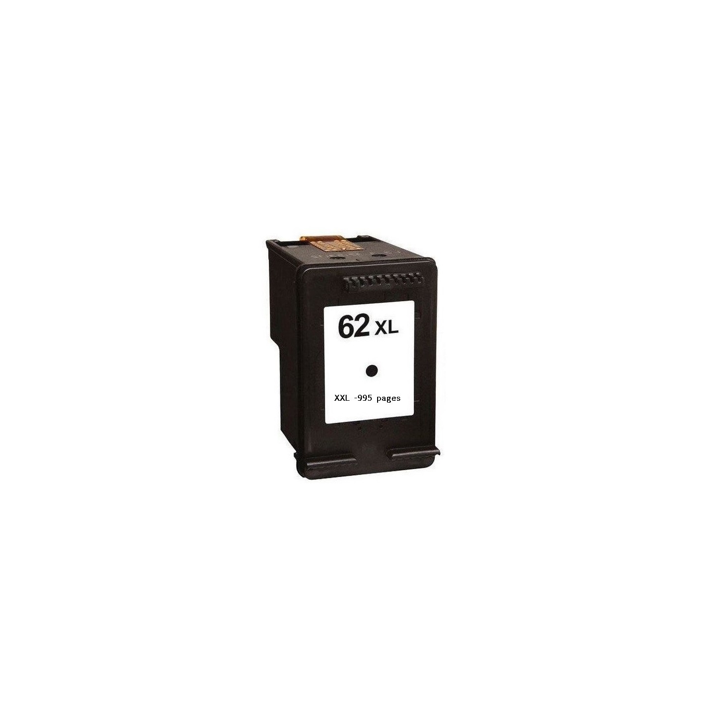 Cartouche noire XXL générique pour HP Envy 5640/ Officejet 5740/ Envy 7640 (N°62XL+)