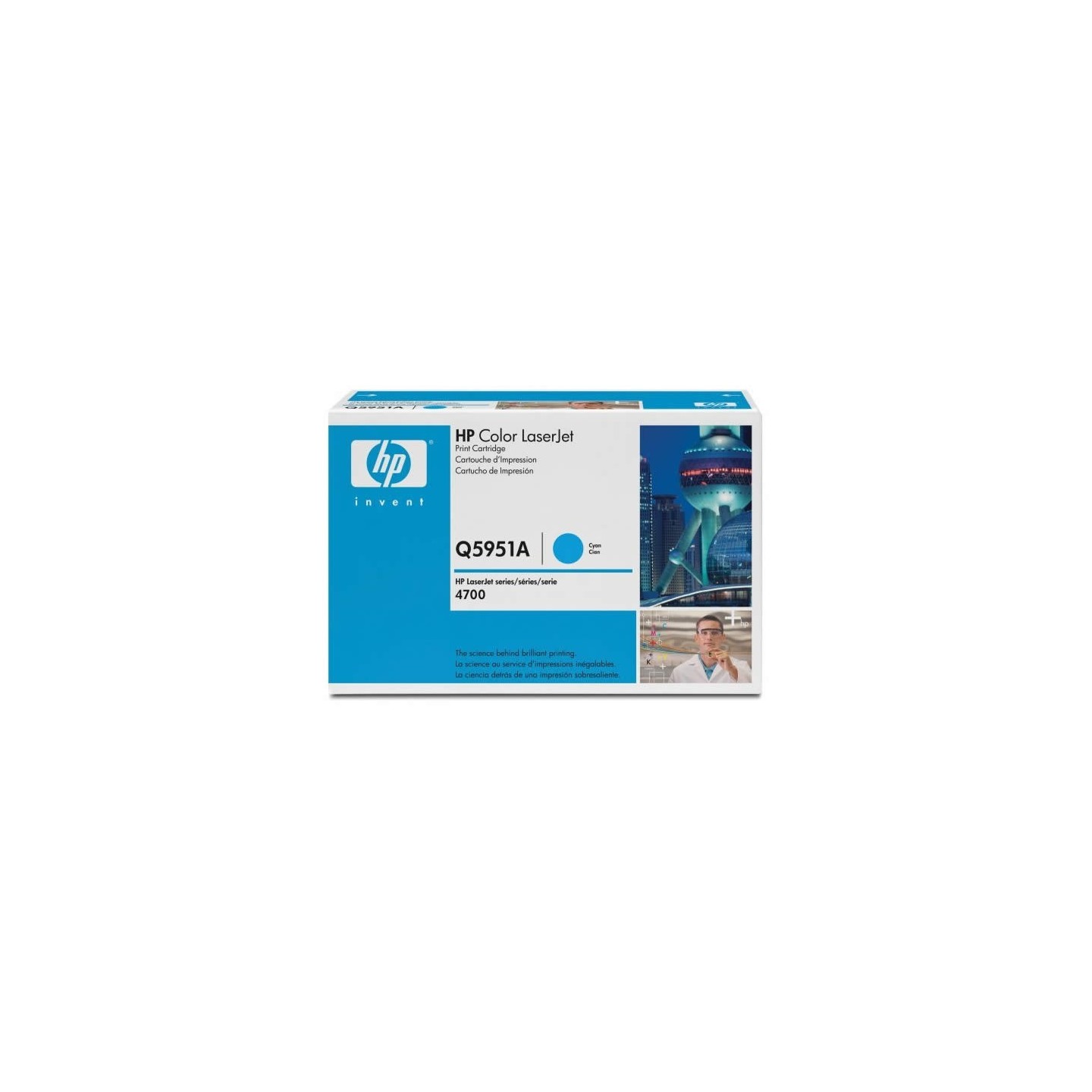 Toner Cyan pour HP Color LaserJet 4700 (643A), Toner Express : achat en ligne de Toner Cyan pour HP Color LaserJet 4700 (643A) p