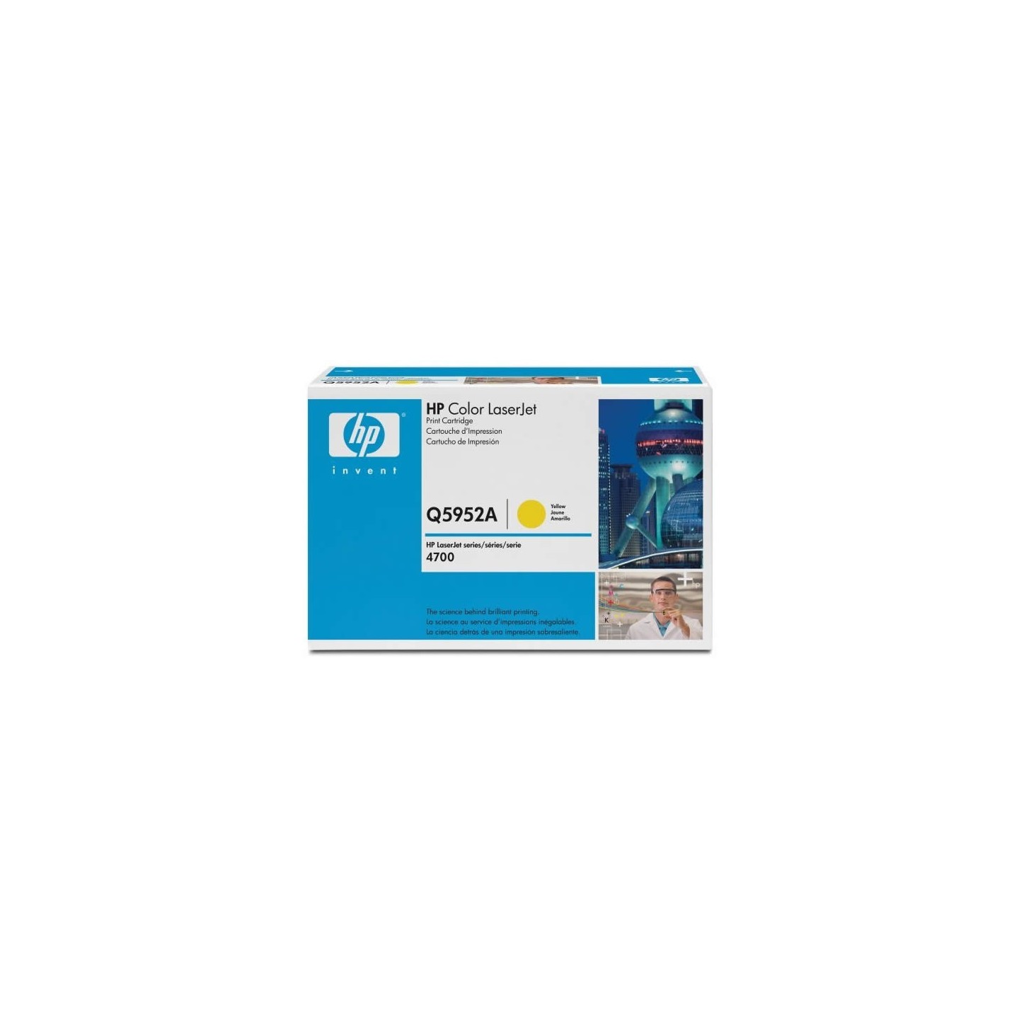 Toner Jaune pour HP Color LaserJet 4700 (643A), Toner Express : achat en ligne de Toner Jaune pour HP Color LaserJet 4700 (643A)