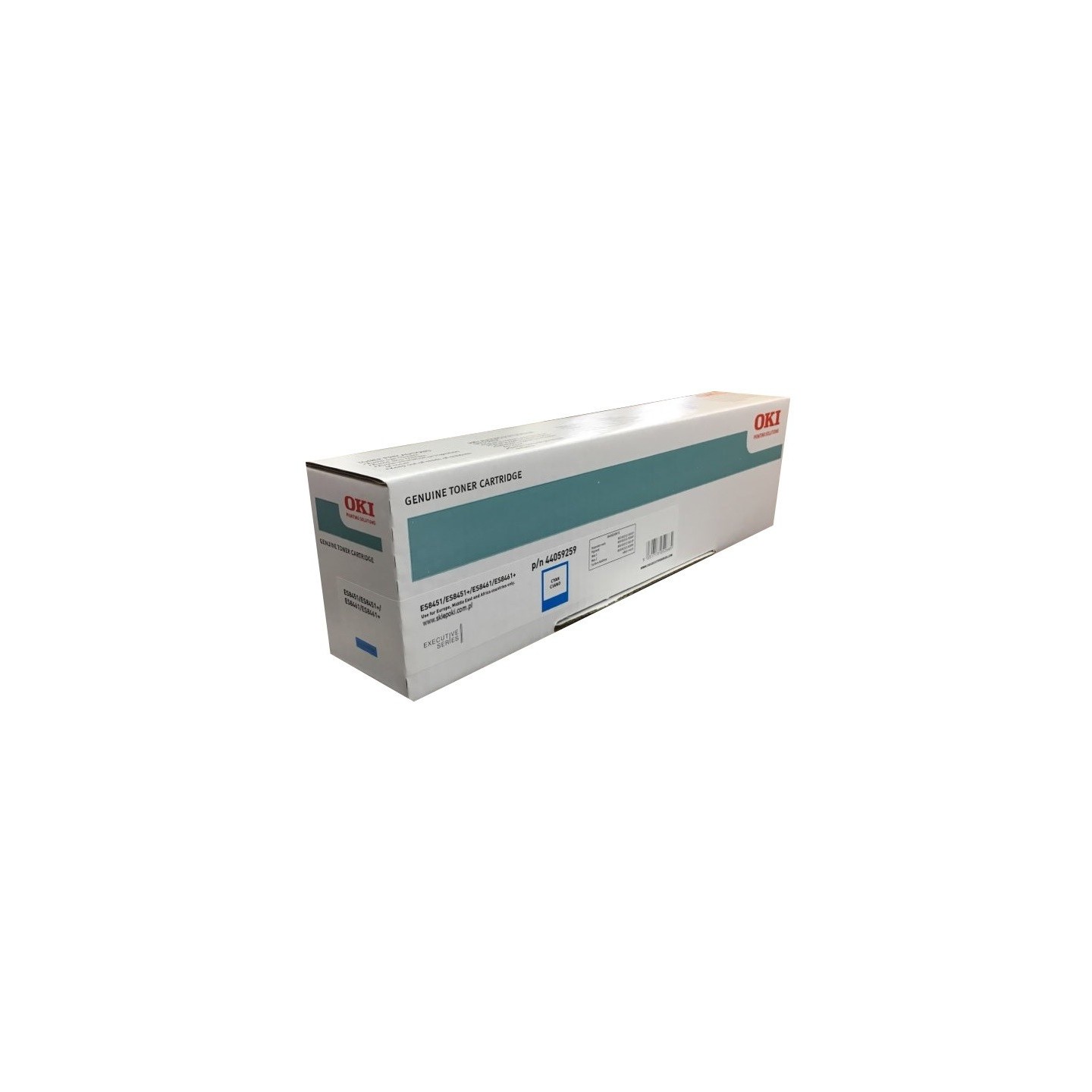 Toner Cyan Oki pour ES8451 - ES8461 (9 000 pages)