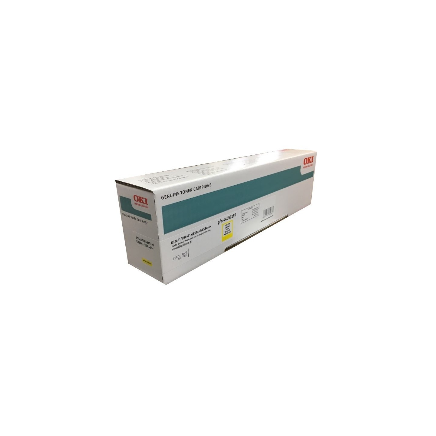 Toner Jaune Oki pour ES8451 - ES8461 (9 000 pages)