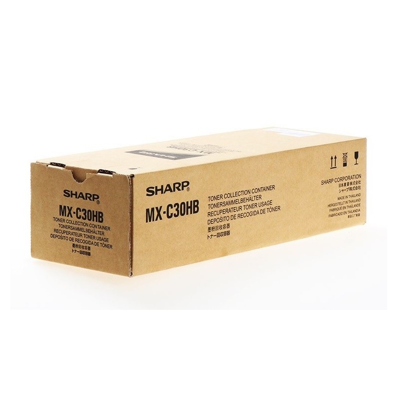 Bac de récupération de toner usagé Sharp pour copieur MX-C250F/ C300P, Toner Express : achat en ligne de Bac de récupération de 