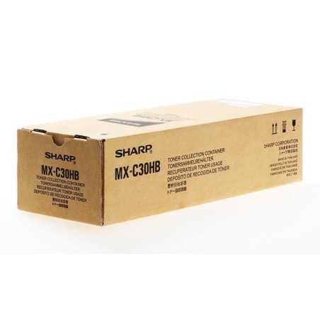Bac de récupération de toner usagé Sharp pour copieur MX-C250F/ C300P, Toner Express : achat en ligne de Bac de récupération de 