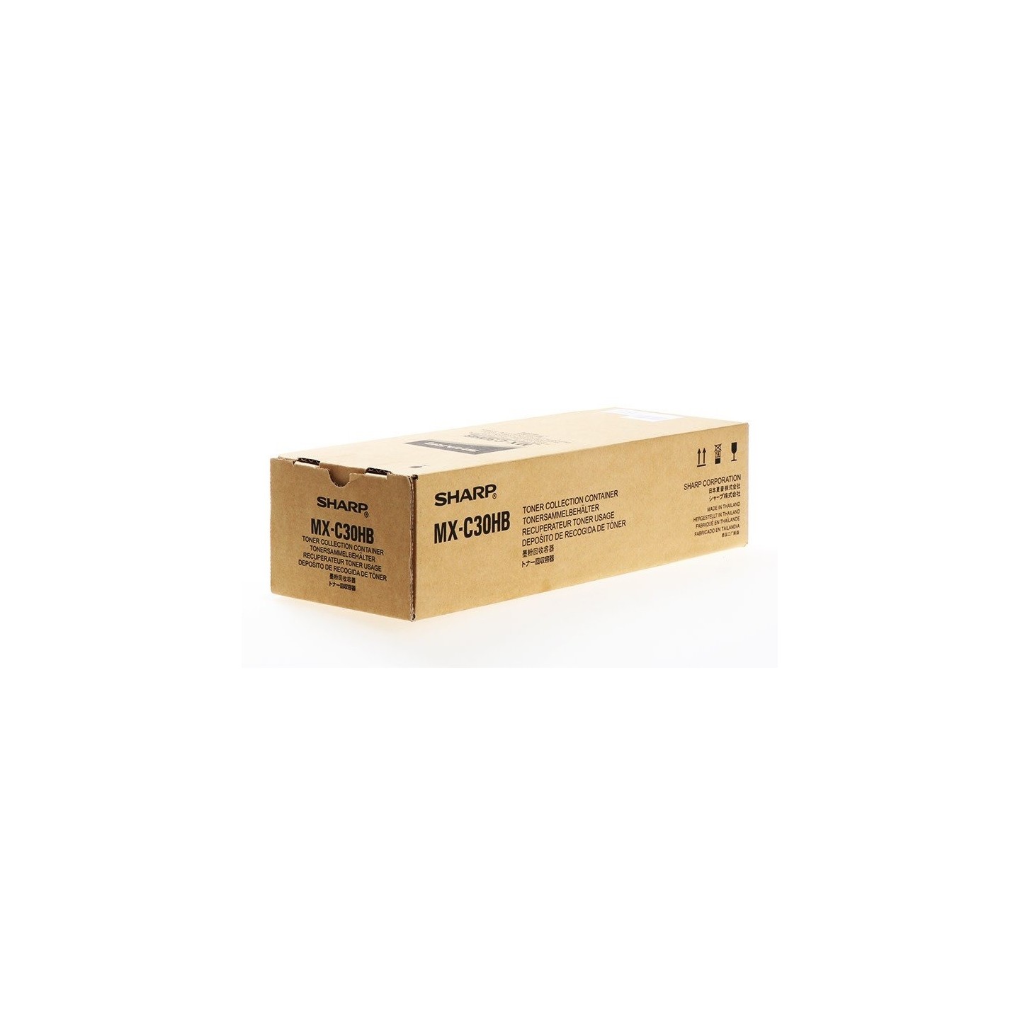Bac de récupération de toner usagé Sharp pour copieur MX-C250F/ C300P, Toner Express : achat en ligne de Bac de récupération de 