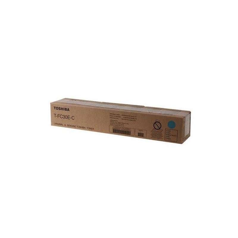 Toner cyan Toshiba pour E-studio 2050C / 2051C / 2550C / 2551C (6AG00004447), Toner Express : achat en ligne de Toner cyan Toshi