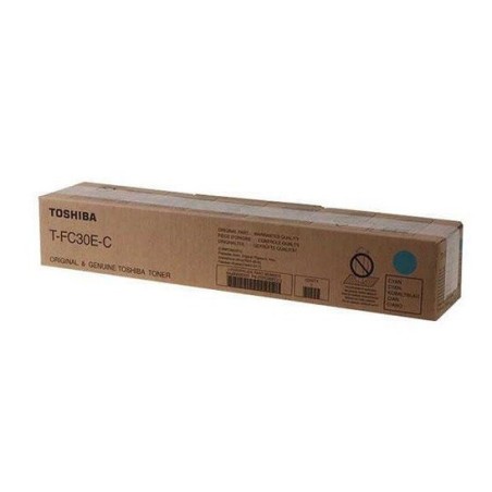Toner cyan Toshiba pour E-studio 2050C / 2051C / 2550C / 2551C (6AG00004447), Toner Express : achat en ligne de Toner cyan Toshi