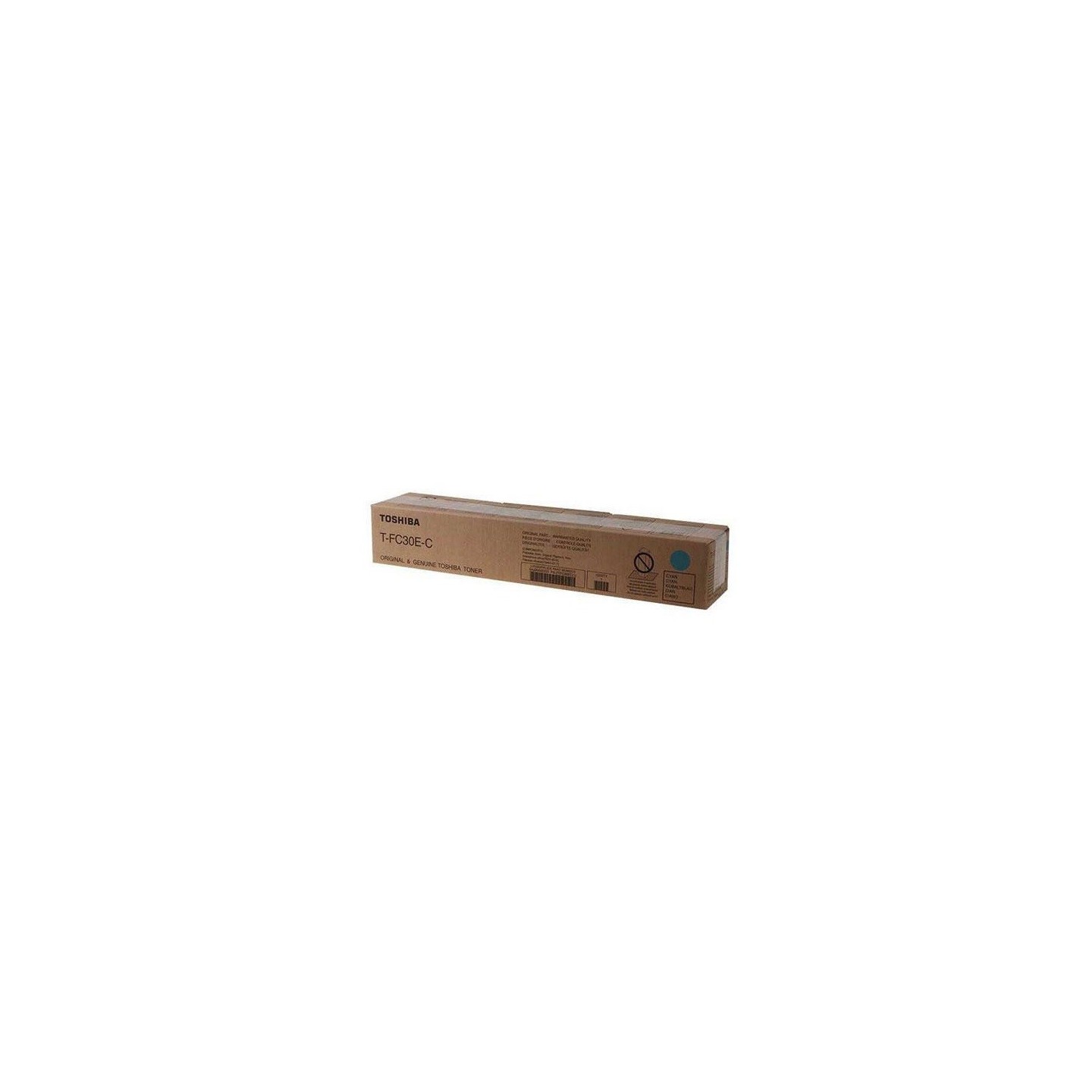 Toner cyan Toshiba pour E-studio 2050C / 2051C / 2550C / 2551C (6AG00004447), Toner Express : achat en ligne de Toner cyan Toshi