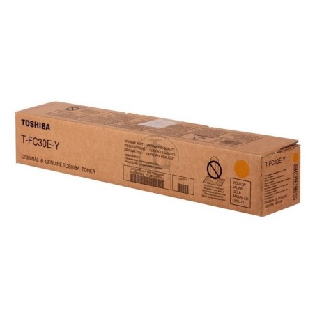 Toner jaune Toshiba pour E-studio 2050C / 2051C / 2550C / 2551C (6AG00004454), Toner Express : achat en ligne de Toner jaune Tos