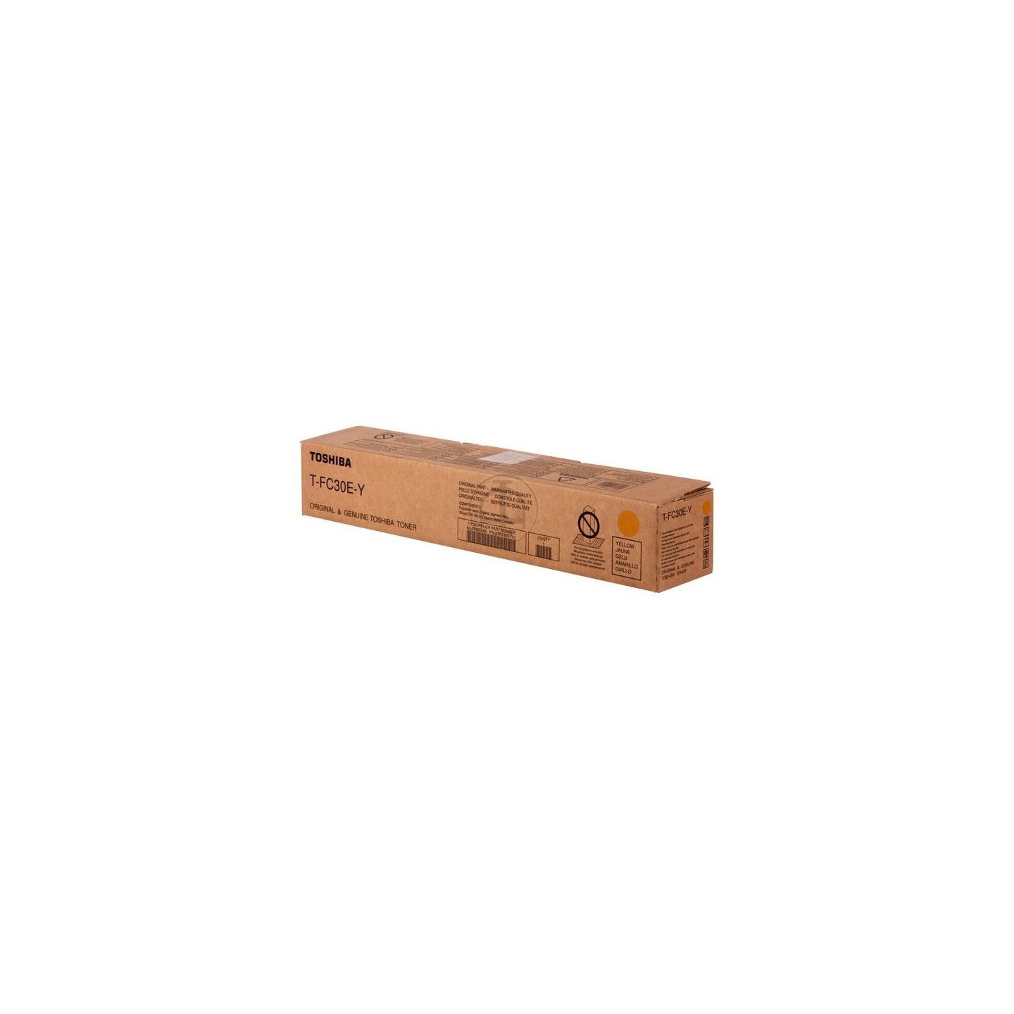 Toner jaune Toshiba pour E-studio 2050C / 2051C / 2550C / 2551C (6AG00004454), Toner Express : achat en ligne de Toner jaune Tos