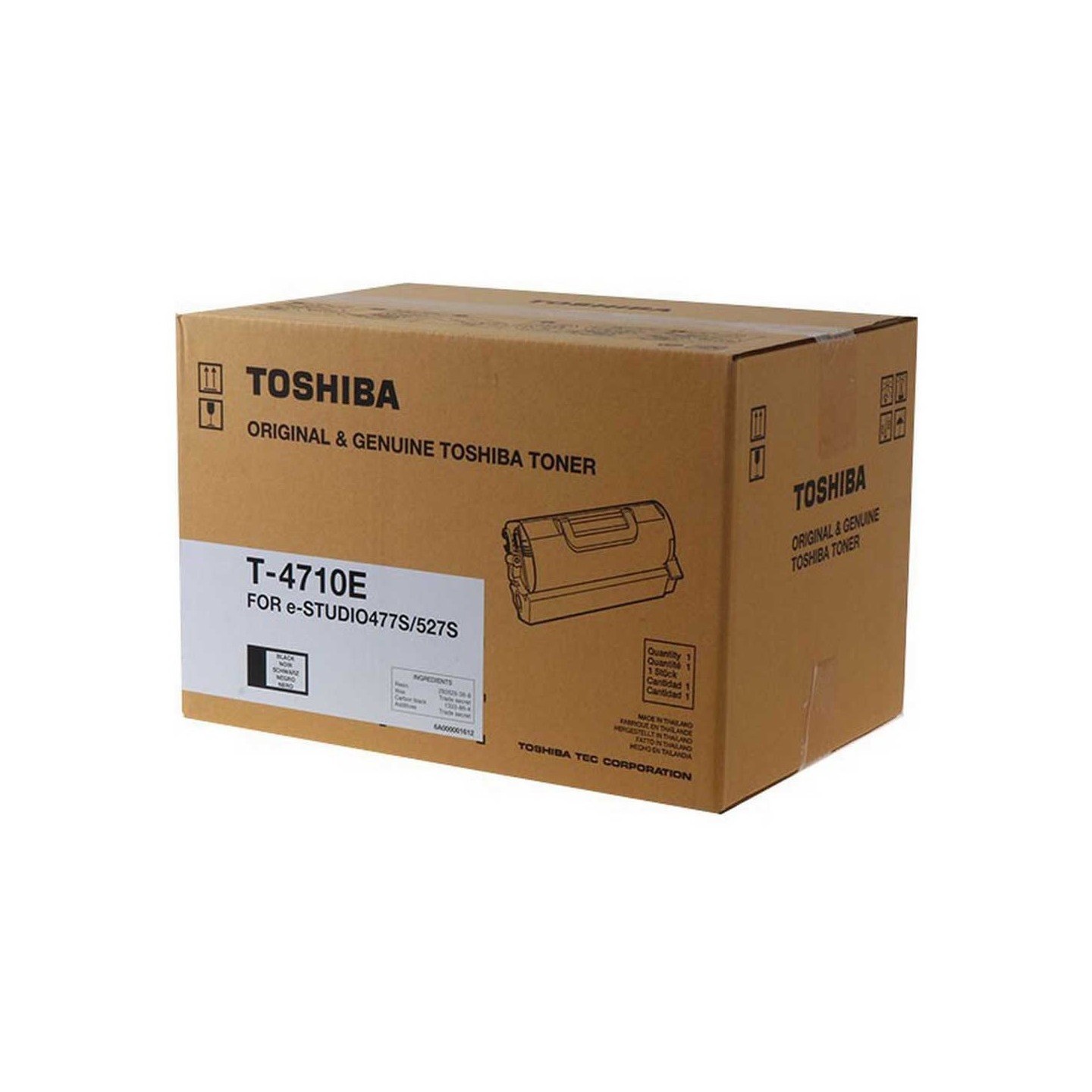 Toner Toshiba noir pour E-studio 477S/ 527S (6A000001612), Toner Express : achat en ligne de Toner Toshiba noir pour E-studio 47