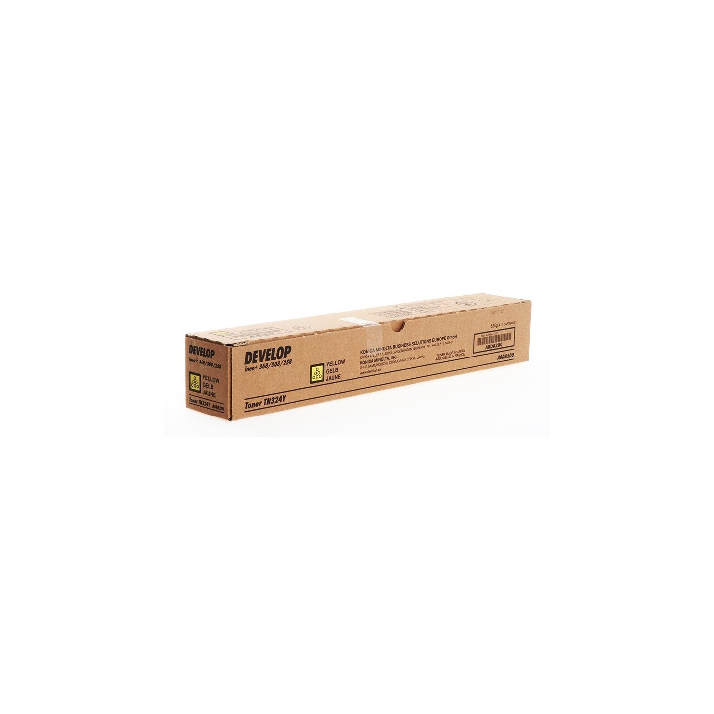 Toner Jaune Develop pour ineo +258, +308, ...(TN-324Y)