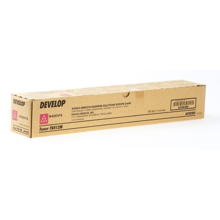Toner Magenta Develop pour Ineo +454/+554 ... (TN-512M) (26 000 pages)
