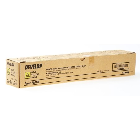 Toner Jaune Develop pour Ineo +454/+554 ... (TN-512Y) (26 000 pages)