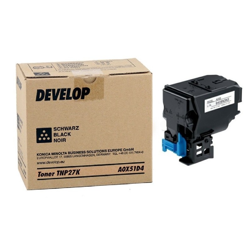 Toner Noir Develop pour Inéo +25 (TNP27K)