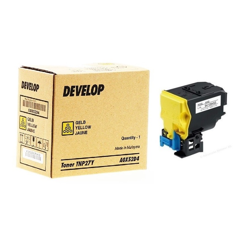 Toner Jaune Develop pour Inéo +25 (TNP27Y)