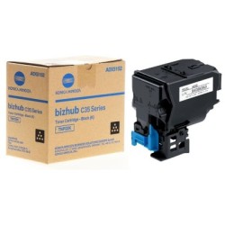 Toner noir Konica Minolta pour Bizhub C25  (A0X5153 - TNP27K), Toner Express : achat en ligne de Toner noir Konica Minolta pour 