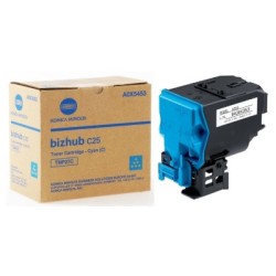 Toner cyan Konica Minolta pour Bizhub C25  (A0X5453 - TNP27C), Toner Express : achat en ligne de Toner cyan Konica Minolta pour 