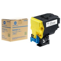 Toner jaune Konica Minolta pour Bizhub C25  (A0X5253 - TNP27Y), Toner Express : achat en ligne de Toner jaune Konica Minolta pou