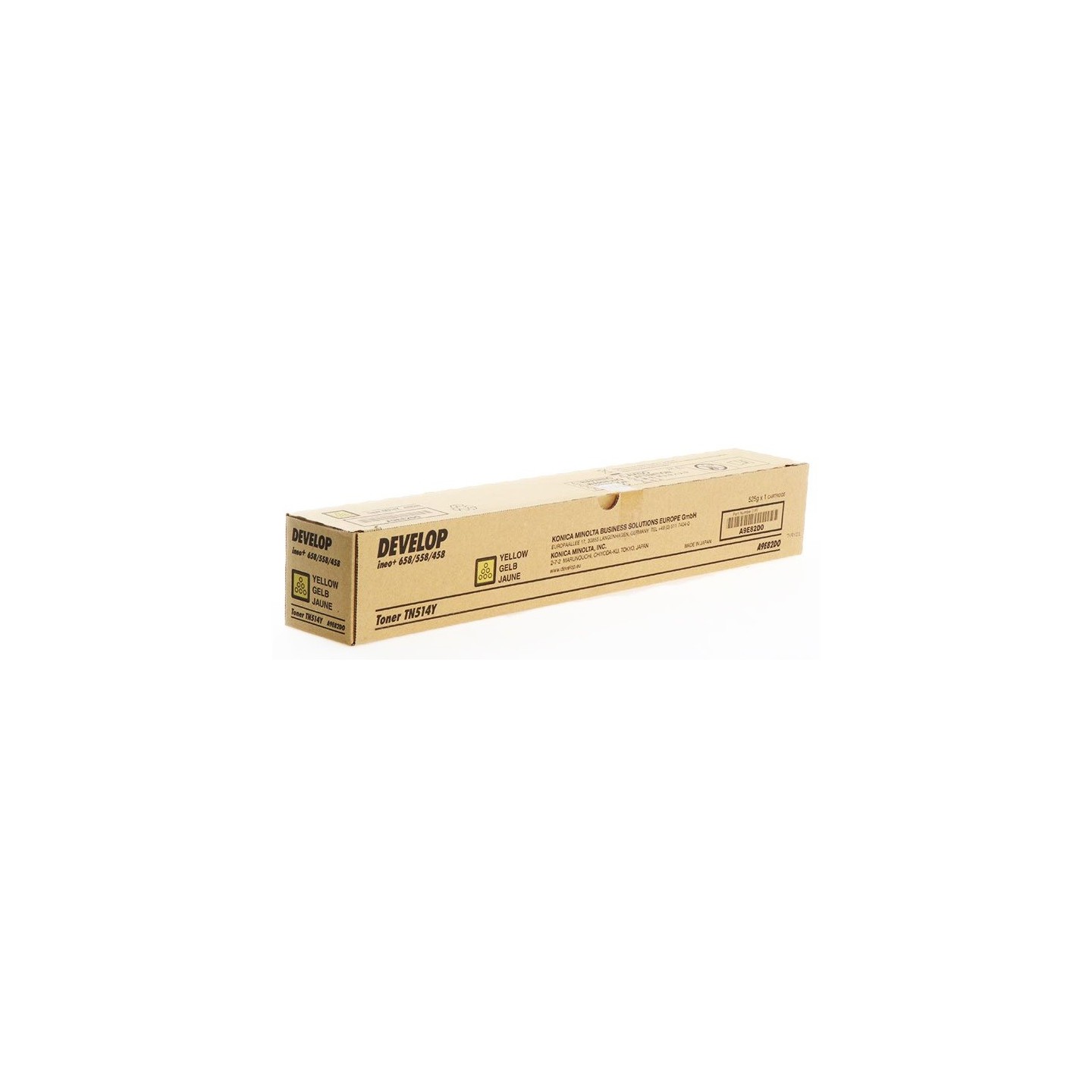 Toner Jaune Develop pour Ineo +458/+558 ... (TN-514Y) (26 000 pages)