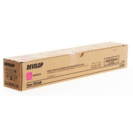 Toner magenta Develop pour Ineo +220 + 280 (TN-216M), Toner Express : achat en ligne de Toner magenta Develop pour Ineo +220 + 2
