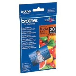 Papier Photo Brother Innobella  10x15cm 260 g/m² Brillant (20 Feuilles)