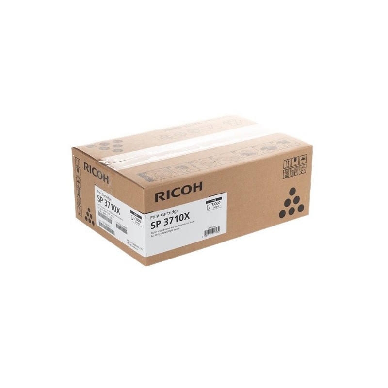 Toner noir RICOH haute capacité pour SP3710SF - SP3710DN