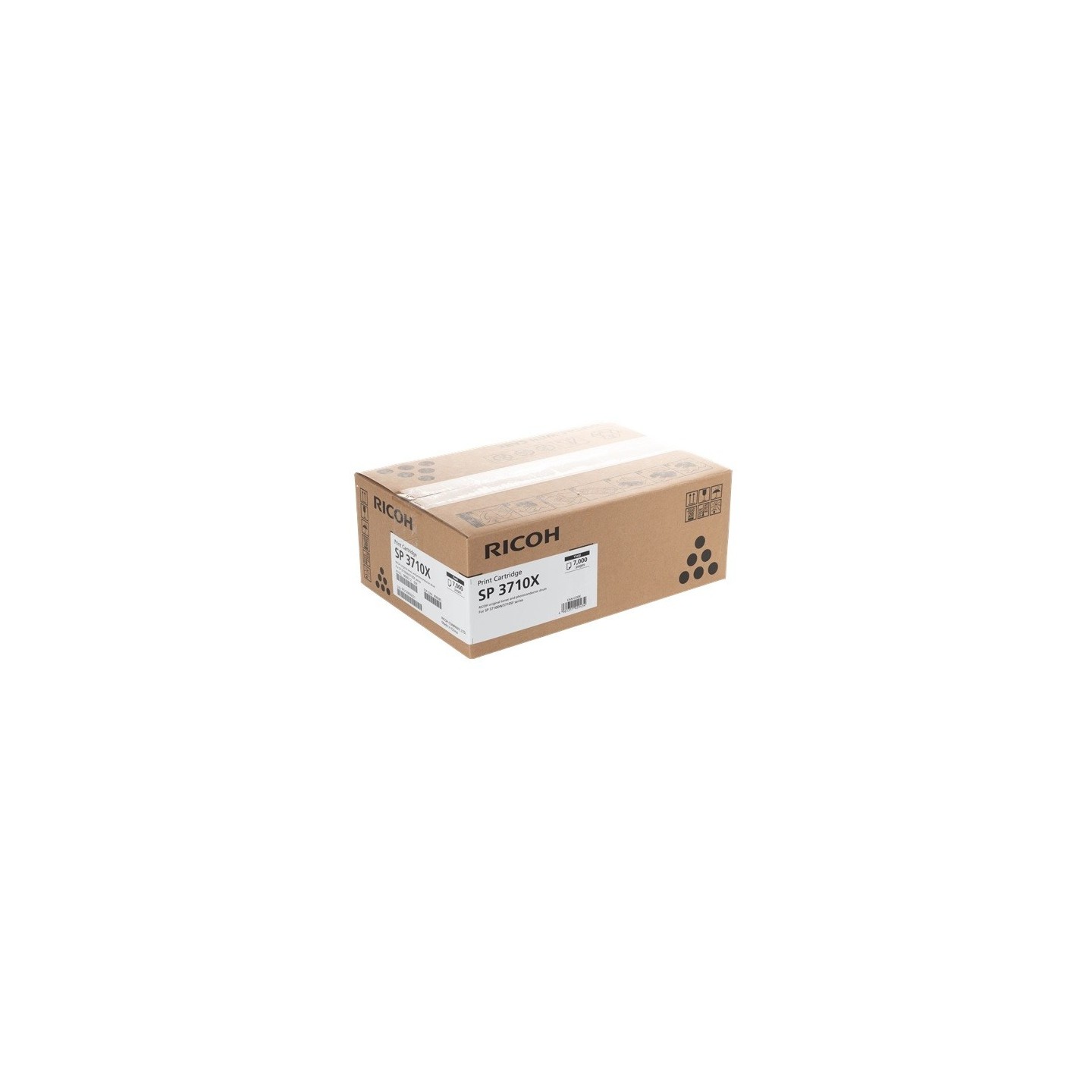 Toner noir RICOH haute capacité pour SP3710SF - SP3710DN