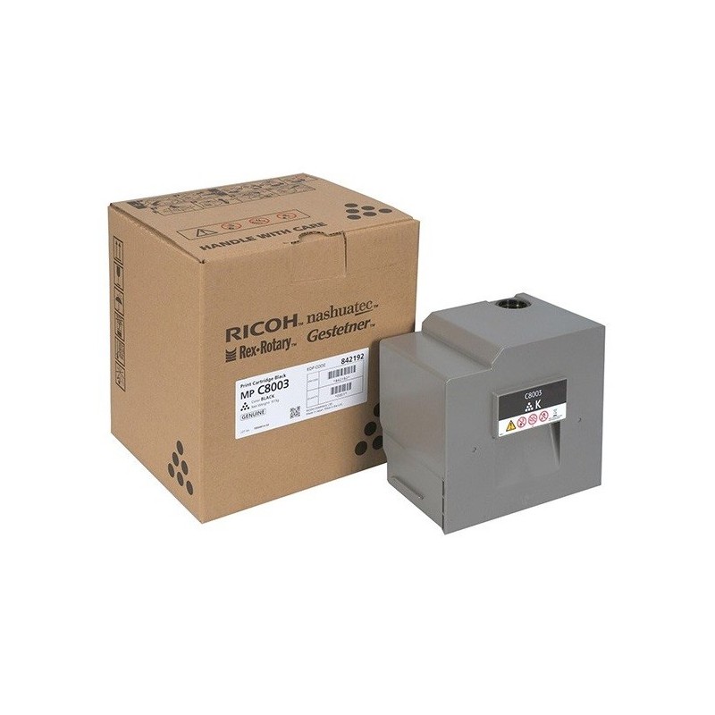 Toner Noir Ricoh pour MP C6503SP / MP C8003SP