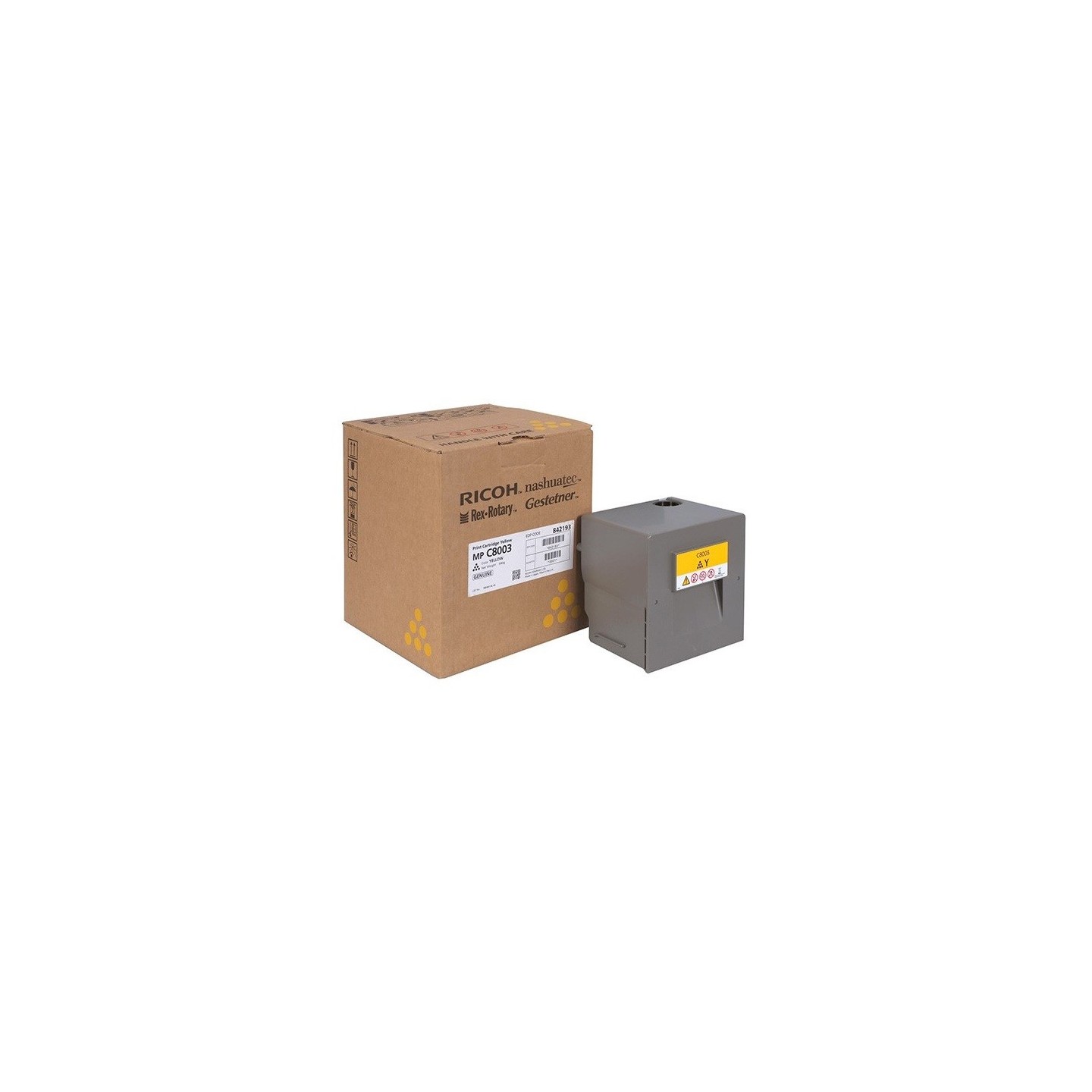 Toner Jaune Ricoh pour MP C6503SP / MP C8003SP
