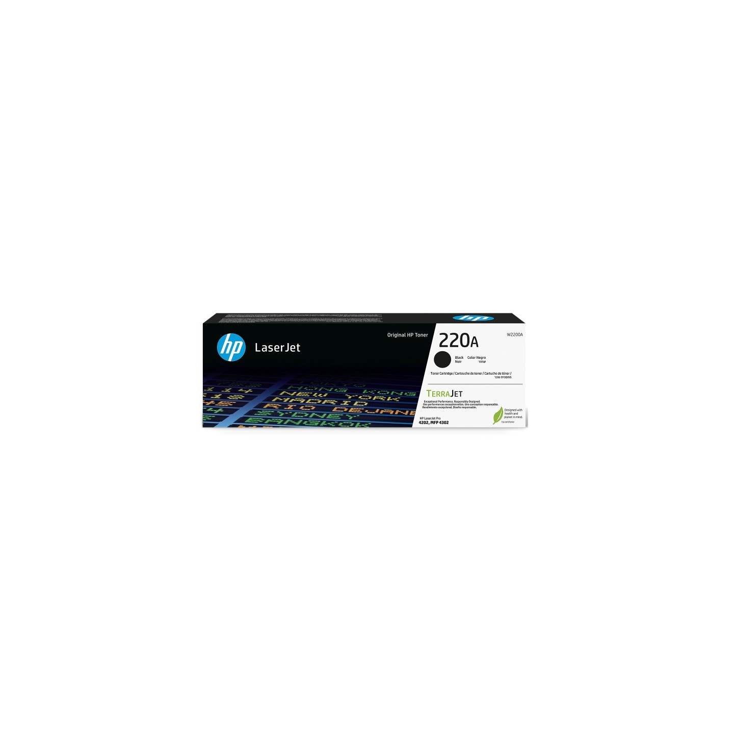 Cartouche Toner Noir HP pour LaserJet Pro 4202, MFP 4302... (220A)