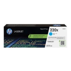 Cartouche Toner Cyan Haute Capacité HP pour LaserJet Pro 4202, MFP 4302... (220X)