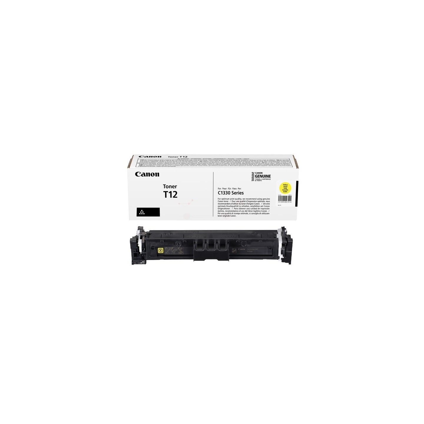 Toner Jaune Canon pour I Sensys XC1333i, ...(T12)