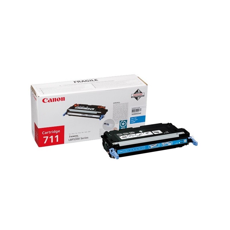 Toner cyan Canon EP-711 pour LBP 5300 / i-SENSYS LBP5300, Toner Express : achat en ligne de Toner cyan Canon EP-711 pour LBP 530